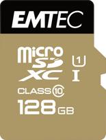 8gb class10 - Emtec 128GB Gold+ Micro SDHC Class10 - 1 nuotrauka