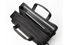 laptopo krepsiai - Kensington Contour 2.0 Business Laptop Briefcase 15.6" Black (Juodas) - 7 nuotrauka