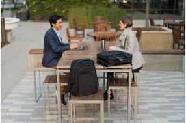 laptopo krepsiai - Kensington Contour 2.0 Business Laptop Briefcase 15.6" Black (Juodas) - 12 nuotrauka
