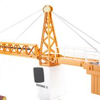 tower crano - Žaislinė sunkioji technika Double E Tower Crane E563-003, 760 mm, universali - 3 nuotrauka