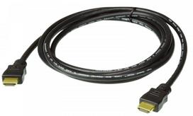 ethernet kabelis 1.5m - Aten High Speed HDMI 2.0 Cable With Ethernet 5m Black - 2 nuotrauka