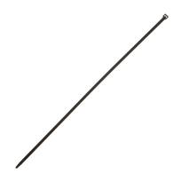 Tvirtinimo dirželis Elematic, 7,5 x 540 mm, juodas