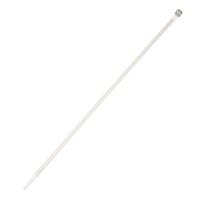 Tvirtinimo dirželis Elematic, 4,8 x 290 mm, baltas