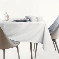 staltiese 120x120 - AmeliaHome Empire Tablecloth HMD White 120x120cm - 3 nuotrauka