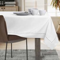 staltiese 120x120 - AmeliaHome Empire Tablecloth PPG White 120x120cm - 2 nuotrauka