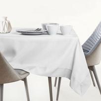 staltiese 120x120 - AmeliaHome Empire Tablecloth White 120x120cm - 3 nuotrauka
