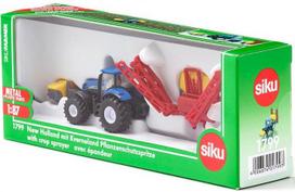 modeliukai 1 87 - Siku New Holland Tractor With Kverneland Crop Sprayer 1799 - 6 nuotrauka