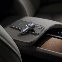 usb c charger - Ugreen USB/USB Type-C Quick Car Charger Gray - 7 nuotrauka