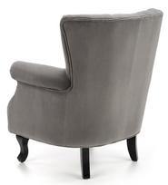 pilka fotel - Fotelis Halmar Titan, juodas/pilkas, 73 cm x 70 cm x 87 cm - 9 nuotrauka
