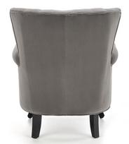 pilka fotel - Fotelis Halmar Titan, juodas/pilkas, 73 cm x 70 cm x 87 cm - 8 nuotrauka
