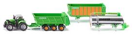 priekabos vilkiko - Siku DEUTZ-FAHR With Joskin Trailer Set 1848 - 2 nuotrauka
