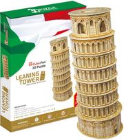 cubicfun 3d puzzle - 3D dėlionė Cubicfun Leaning Tower 3D, 30 dalių - 2 nuotrauka