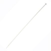 Tvirtinimo dirželis Elematic, 4,8 x 430 mm, baltas