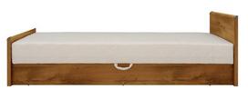 lova indiana - Lova Black Red White Indiana, ąžuolo, 205.5 x 93 cm - 3 nuotrauka