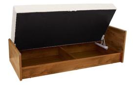 lova indiana - Lova Black Red White Indiana, ąžuolo, 205.5 x 93 cm - 4 nuotrauka