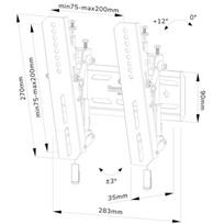 tv 24 - NEOMOUNTS SELECT SCREEN WALL MOUNT (TILT, VESA 200X200) - 7 nuotrauka