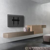 sieninis tv stovas - NEOMOUNTS SELECT SCREEN WALL MOUNT (FIXED, VESA 400X400) - 9 nuotrauka