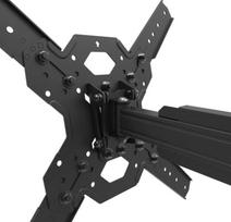 sieninis tv stovas - NEOMOUNTS SELECT SCREEN WALL MOUNT (FULL MOTION, 2 PIVOTS, VESA 400X400) - 4 nuotrauka