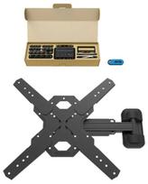 sieninis tv stovas - NEOMOUNTS SELECT SCREEN WALL MOUNT (FULL MOTION, 2 PIVOTS, VESA 400X400) - 8 nuotrauka