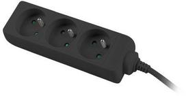 Lanberg Power Strip 1.5m Black PS0-03E-0150-BK