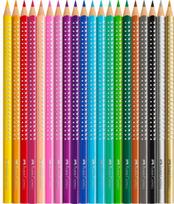 spalvoti piestukai faber - Spalvotieji pieštukai Faber Castell Sparkle, 20 vnt. - 3 nuotrauka