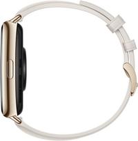 ismanieji laikrodziai rozinis - Huawei Watch Fit 2 Classic Moon White (Baltas) - 6 nuotrauka