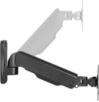 wall monitor arm - NEOMOUNTS BY NEWSTAR WALL MOUNTED GAS SPRING MONITOR ARM (2 PIVOTS VESA 100X100) - 4 nuotrauka