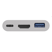 hdmi kabelis baltas - Goobay USB-C™ Multiport-Adapteris HDMI, PD, baltas - erweitert ein USB-C™ Gerät um ein HDMI™- und einen USB 3.0- Anschluss - 3 nuotrauka