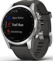laikrodis sidabrines - Garmin Fenix 7S Silver (Sidabrinis) - 2 nuotrauka