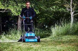 akumuliatorine savaeige vejapjove makita - Makita DLM532Z - 21 nuotrauka