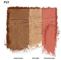 naked seseliai - Veido kontūravimo paletė Urban Decay Stay Naked Threesome Fly, 9.3 g - 3 nuotrauka