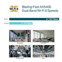 wifi 6 stiprintuvas - Belaidės prieigos taškas TP-Link EAP670, 5 GHz, balta - 6 nuotrauka