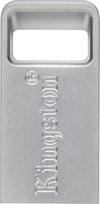 64gb usb - Kingston Data Traveler Micro G2, sidabro, 64 GB - 3 nuotrauka