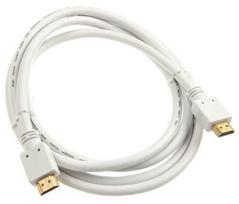 hdmi laidas 2m - InLine 4K UHD Copper Wire Cable HDMI To HDMI 2m White - 3 nuotrauka