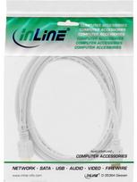 hdmi laidas 2m - InLine 4K UHD Copper Wire Cable HDMI To HDMI 2m White - 4 nuotrauka