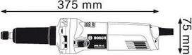 tiesinis slifuoklis - Bosch GGS 28 LC - 2 nuotrauka
