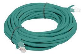 kabeliai ftp cat5e - Laidas Lanberg Patch Cable FTP CAT5e 15 m Green - 3 nuotrauka