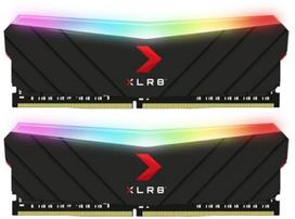 16 ram - Atmintis PNY XLR8 Gaming Epic-X RGB, DDR4, 16 GB, 4000MHz, CL18 (MD16GK2D4400018XRGB) - 2 nuotrauka