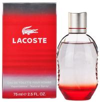 lacoste red kvepalai - Lacoste Red 75ml EDT - 1 nuotrauka