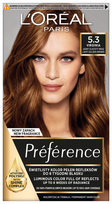 Plaukų dažai L'Oreal Preference, Virginia, 5.3, 0.16 l