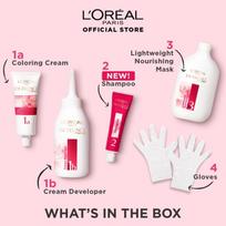 plauku dazai excellence - Loreal Professionnel Excellence Creme plaukų dažai - 9 Very Light Blonde - 3 nuotrauka