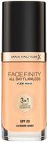 Max Factor Facefinity 3in1 makiažo pagrindas - 44 Warm Ivory