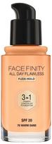 max factor facefinity all day flawless 3in1 - Max Factor Facefinity 3in1 makiažo pagrindas - 70 Warm Sand - 2 nuotrauka