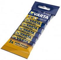 Varta Alkaline Batteries R3 AAA Longlife 8pcs