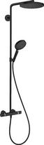 Hansgrohe Raindance Select S 240 1jet termostatinė dušo sistema, Matt Black, 27633670