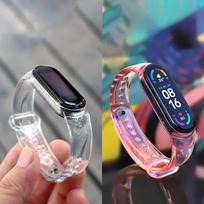 xiaomi mi band 6 apyranke - Dirželis Hurtel Xiaomi Mi Band 6/5, raudona - 3 nuotrauka