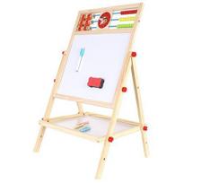 lavinamasis dvipusis - Piešimo lenta Kruzzel Double-Sided Wooden Board 9449 - 8 nuotrauka