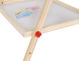 lavinamasis dvipusis - Piešimo lenta Kruzzel Double-Sided Wooden Board 9449 - 9 nuotrauka