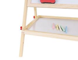 lavinamasis dvipusis - Piešimo lenta Kruzzel Double-Sided Wooden Board 9449 - 16 nuotrauka