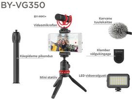 boya - Boya vlogging kit Advanced BY-VG350 - 2 nuotrauka